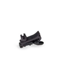 Clip microphone 4 positions, noir, 10 pcs